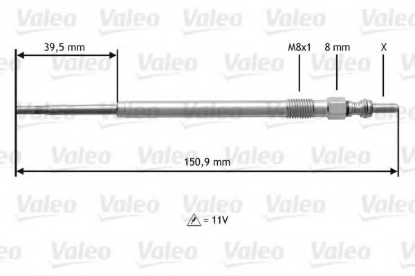 VALEO 345174 Glow Plug